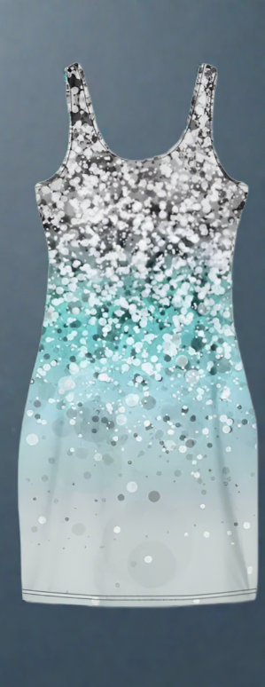 Glitter Glam Vestido Dress